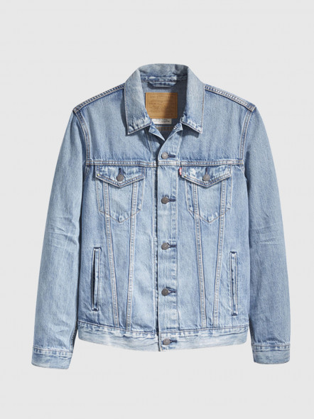 Blouson Jean Délavé Levi's Grande Taille