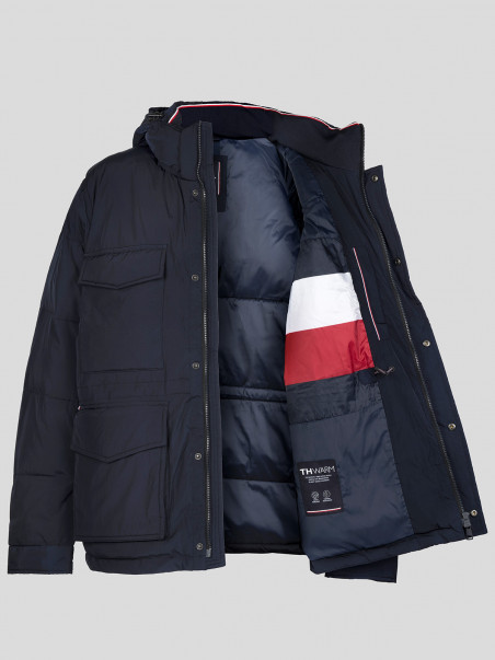 parka tommy hilfiger rouge