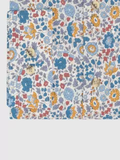 Chemise Fleur Tissu Liberty Grandes Tailles