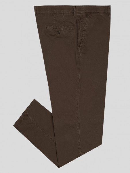 Pantalon Marron Capel Grandes Tailles