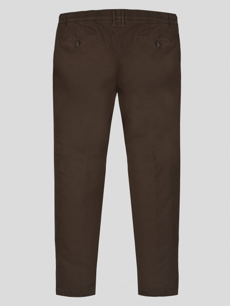 Pantalon Marron Capel Grandes Tailles