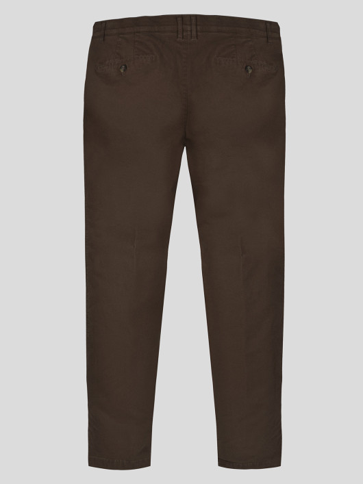 Pantalon Marron Capel Grandes Tailles