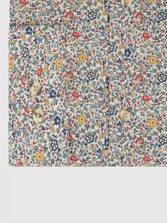Chemise Fleur Tissu Liberty Grandes Tailles