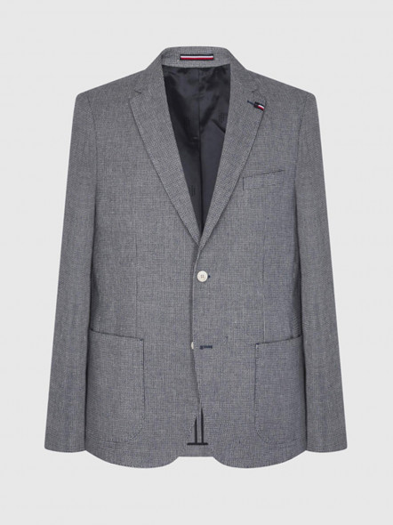 Veste Nattée Tommy Hilfiger Tailored Homme Grand