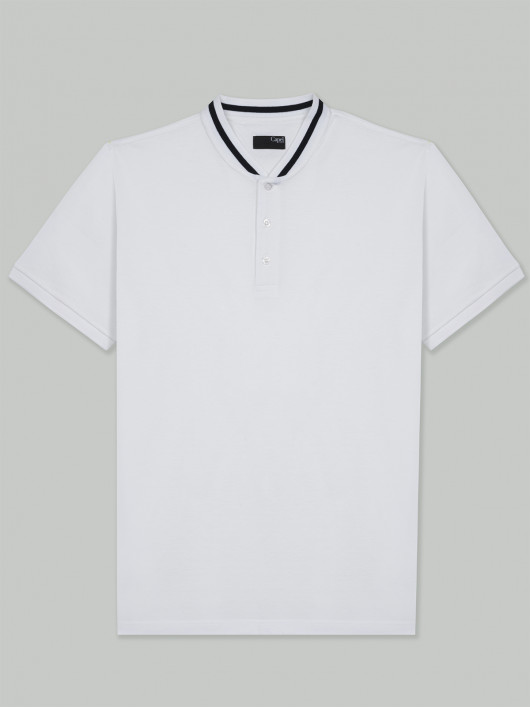 Polo Col Baseball Capel Grande Taille