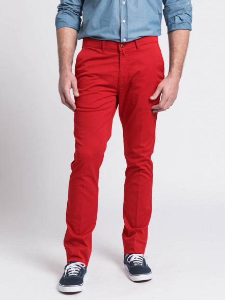 Chino Matt Rouge Capel Grande Taille