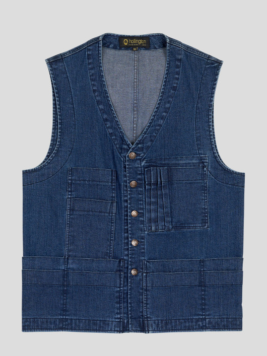 Gilet 18 Poches Hollington Grande Taille  homme grande taille - Capelstore