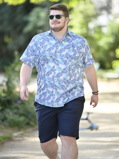 Chemise Mc Palmes Capel Grande Taille  homme grande taille - Capelstore