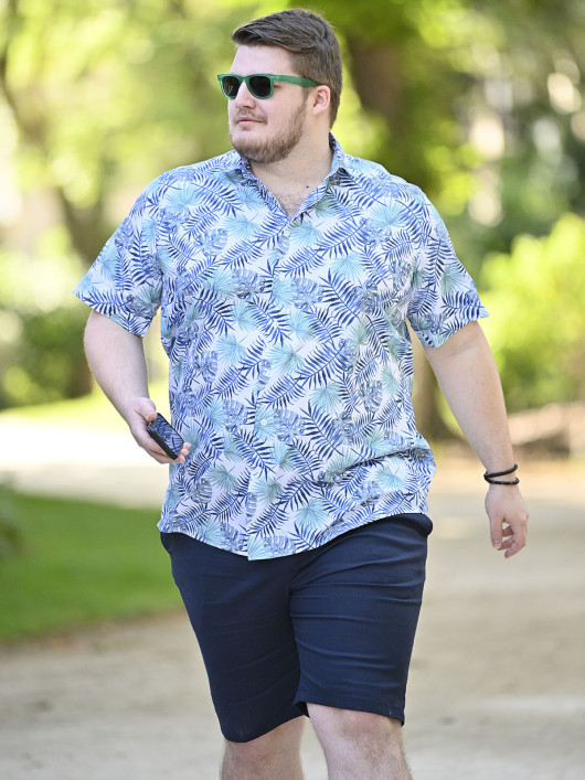 Bermuda Avec Cordon Capel Grande Taille  homme grande taille - Capelstore