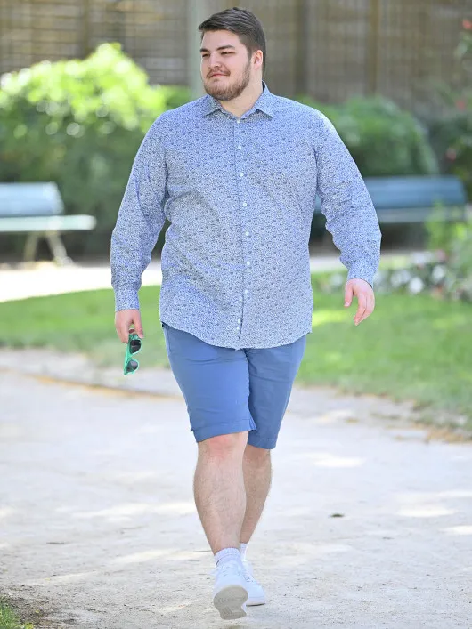 Bermuda Uni Capel Grande Taille  homme grande taille - Capelstore