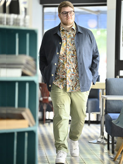 Chino Uni Kaki Capel Grande Taille  homme grande taille - Capelstore