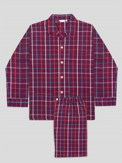 Pyjama Carreaux Derek Rose Grande Taille  homme grande taille - Capelstore