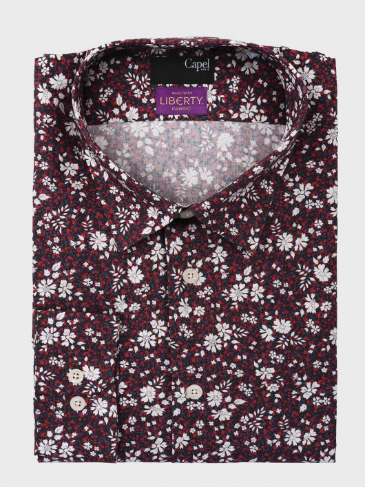 Chemise Gianni Tissu Liberty Grande Taille