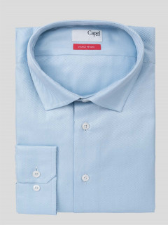 Chemise Ciel Max Double Retors Capel Grande Taille  homme grande taille - Capelstore