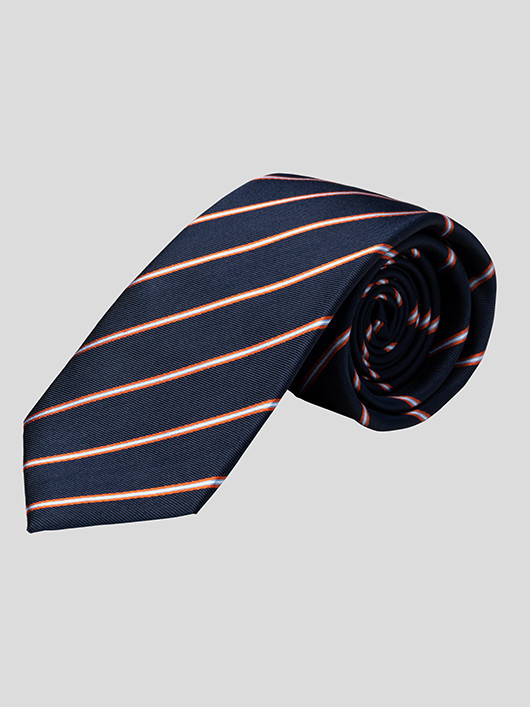 Cravate Rayee Club Capel Grande Taille  homme grande taille - Capelstore
