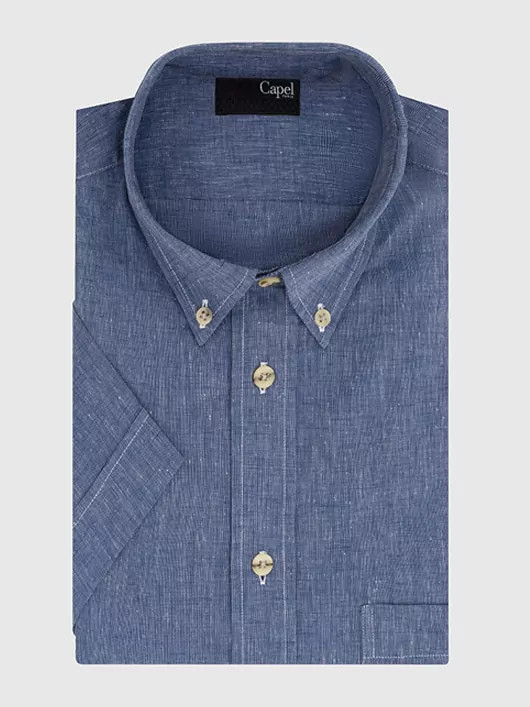 Chemise Faux Uni Capel Grande Taille