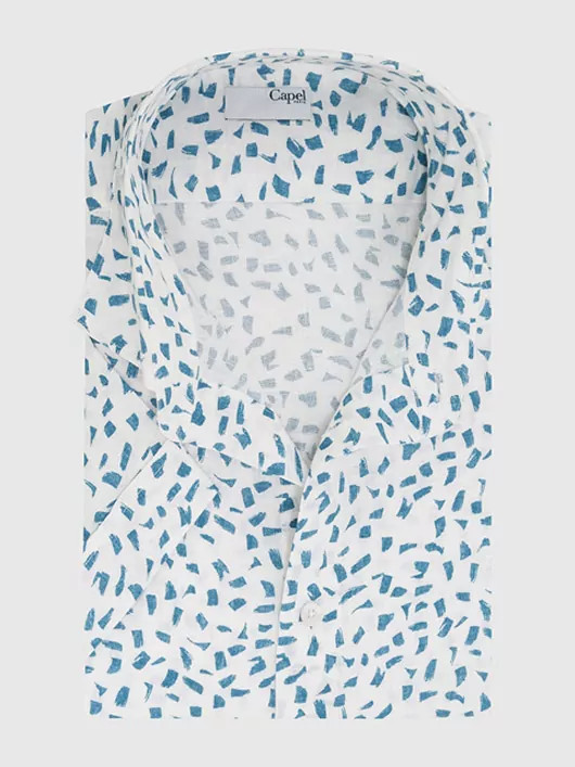Chemise Imprime Lin Capel Grande Taille