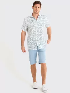 Chemise Imprime Lin Capel Grande Taille