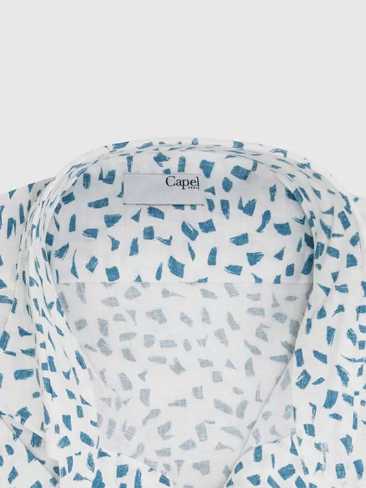 Chemise Imprime Lin Capel Grande Taille