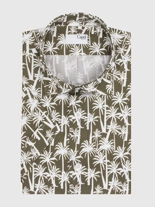 Chemise Palmier Capel Paris Grande Taille
