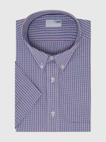 Chemise Carreaux tricolore Capel Grandes Tailles