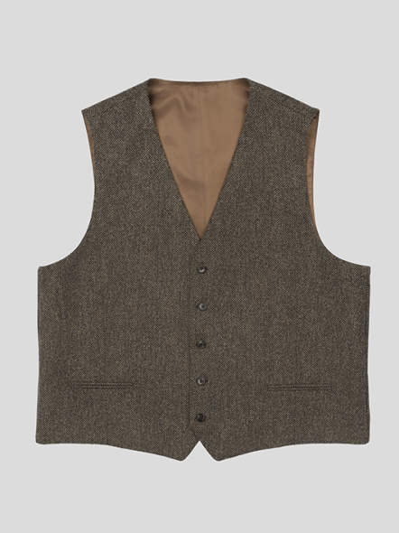 Gilet Marron Capel Grande Taille