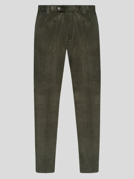 PANTALON GRANT VELOURS KAKI CAPEL GRANDES TAILLES