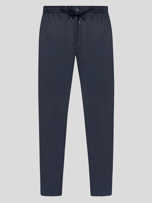 Pantalon Gary Av.cordon Marine Capel Grande Taille  homme grande taille - Capelstore