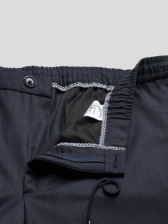Pantalon Gary Av.cordon Marine Capel Grande Taille  homme grande taille - Capelstore