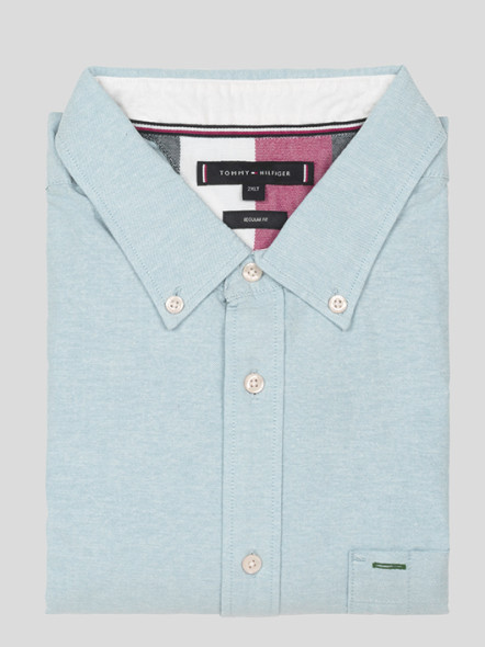 Chemise Unie Oxford Tommy Hilfiger Grande Taille