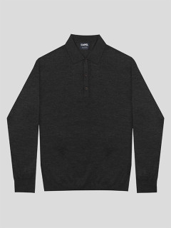 Pull Merinos Paolo C.polo Gris Capel Grande Taille  homme grande taille - Capelstore