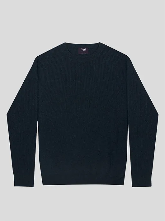 Pull Merinos Luca Col Rond Capel Grande Taille  homme grande taille - Capelstore