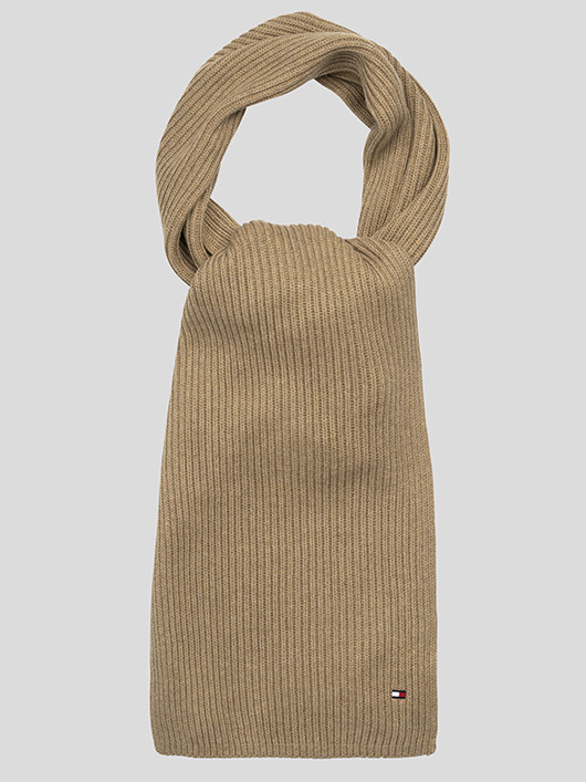 Echarpe Ocre Tommy Hilfiger  homme grande taille - Capelstore