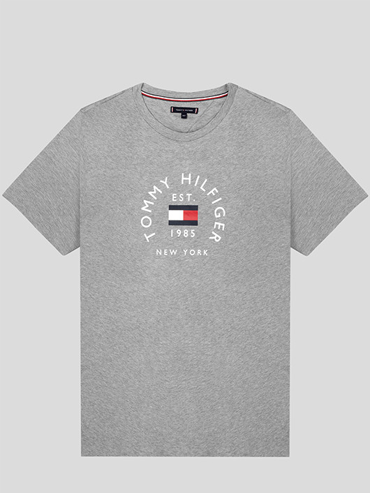 Tee-shirt Logo Drapeau Tommy Hilfiger Grande Taille