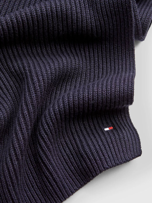 Echarpe Marine Tommy Hilfiger  homme grande taille - Capelstore