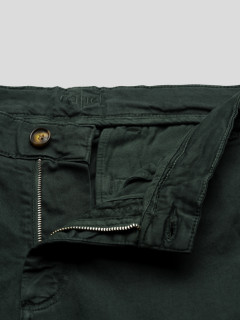 Chino Uni Vert Foret Capel Grande Taille  homme grande taille - Capelstore