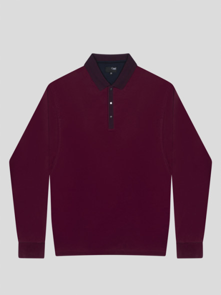 Polo ML Bordeaux Capel Grande Taille