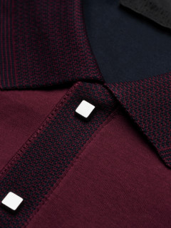 Polo Ml Mercerise Bordeaux Capel Grande Taille  homme grande taille - Capelstore