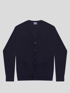 Cardigan Merinos Bouton. Capel Grandes Tailles  homme grande taille - Capelstore