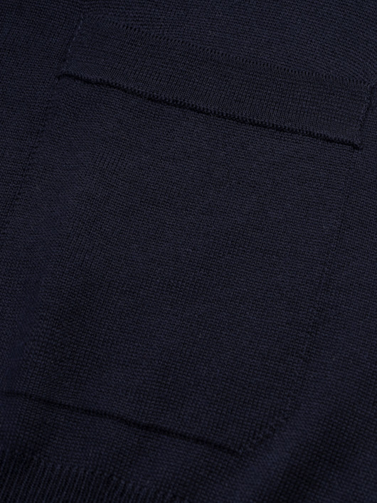 Cardigan Merinos Bouton. Capel Grandes Tailles  homme grande taille - Capelstore