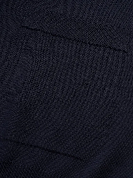 Cardigan Merinos Bouton. Capel Grandes Tailles  homme grande taille - Capelstore