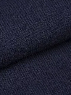 Pull Cachemire Enzo Col V Navy Capel Grande Taille  homme grande taille - Capelstore