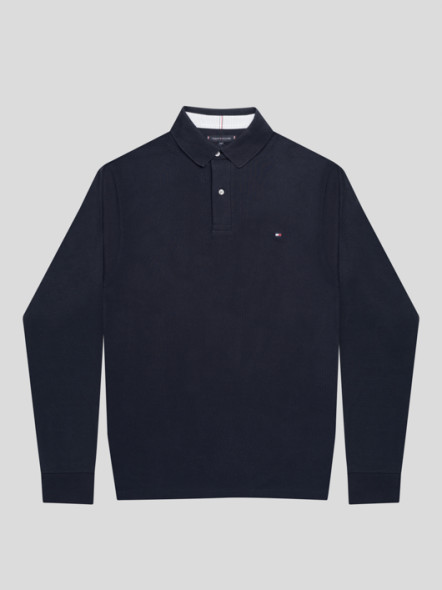 Polo Marine Tommy Hilfiger Grande Taille