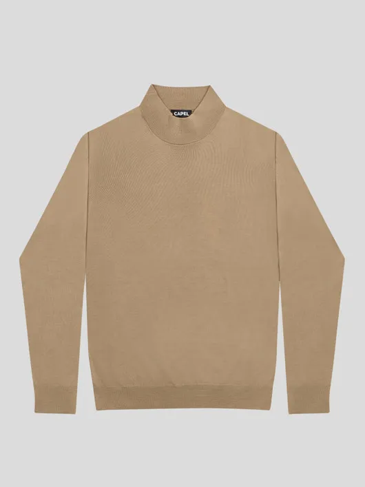 Pull Merinos Pietro C.cheminee Capel Grande Taille  homme grande taille - Capelstore