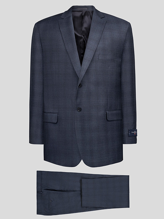 Costume Prince Galles Indigo Prive Grande Taille  homme grande taille - Capelstore