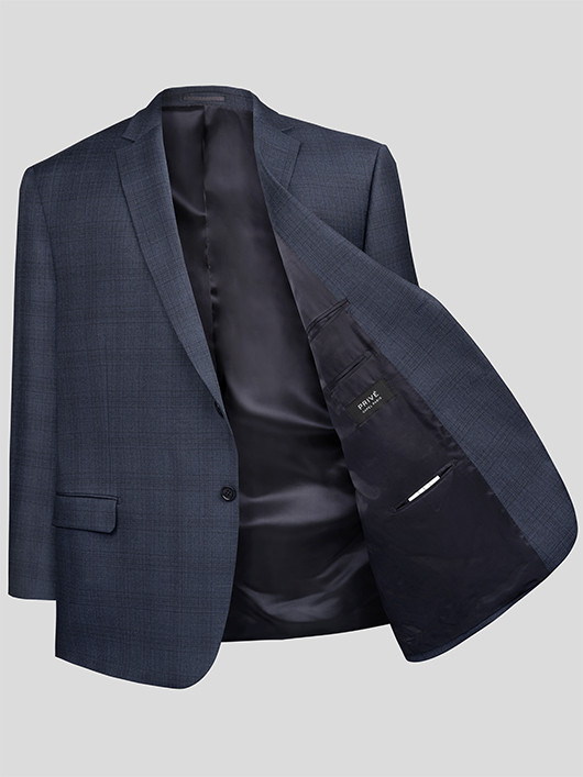 Costume Prince Galles Indigo Prive Grande Taille  homme grande taille - Capelstore