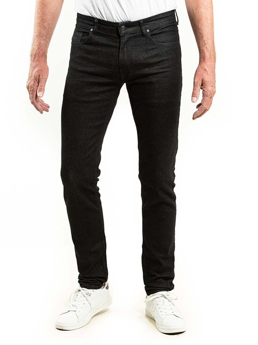 Jean Noir Uni Cub Jeans  homme grande taille - Capelstore
