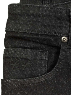 Jean Noir Uni Cub Jeans  homme grande taille - Capelstore