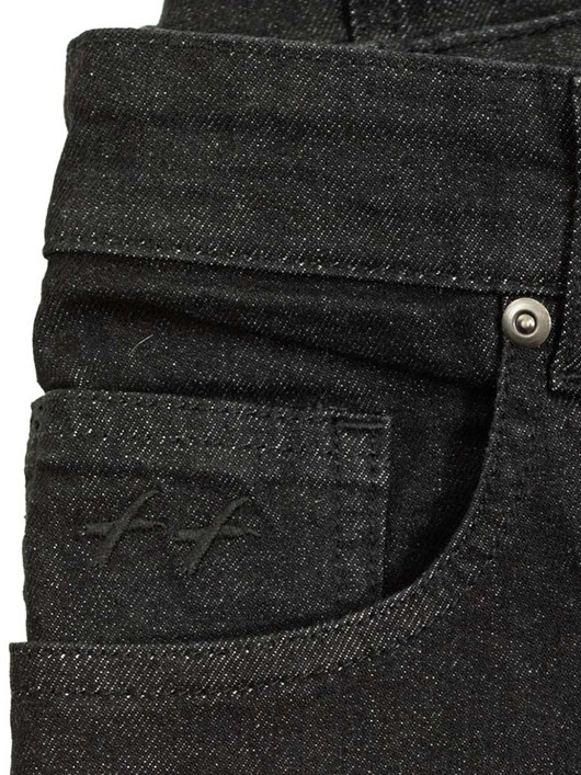 Jean Noir Uni Cub Jeans homme grande taille - Capelstore