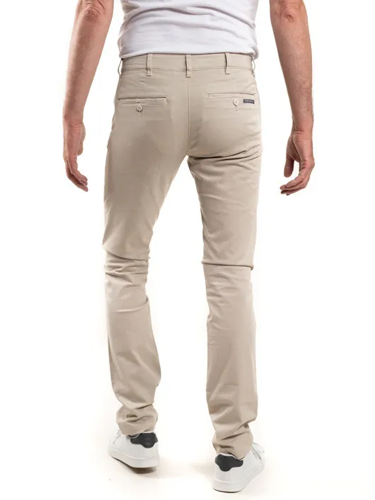 Chino Beige Cub Jeans  homme grande taille - Capelstore